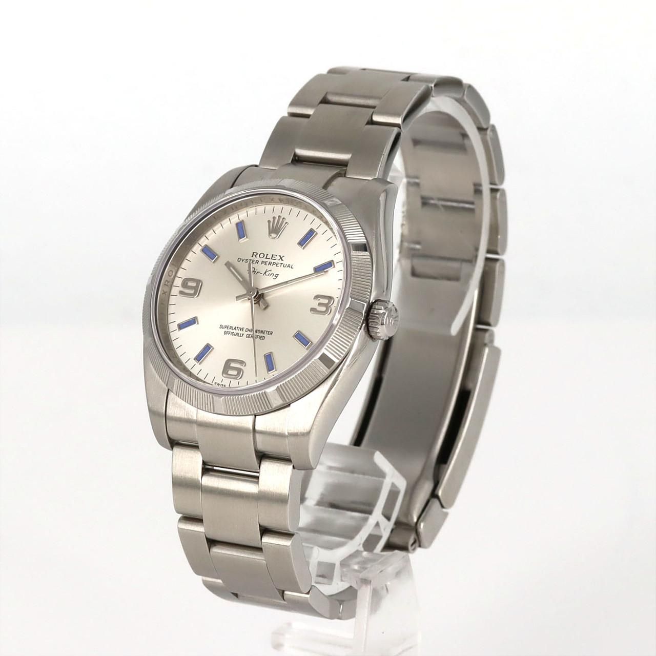 Rolex Air King SS Automatic Winding M Number Watch — view 2