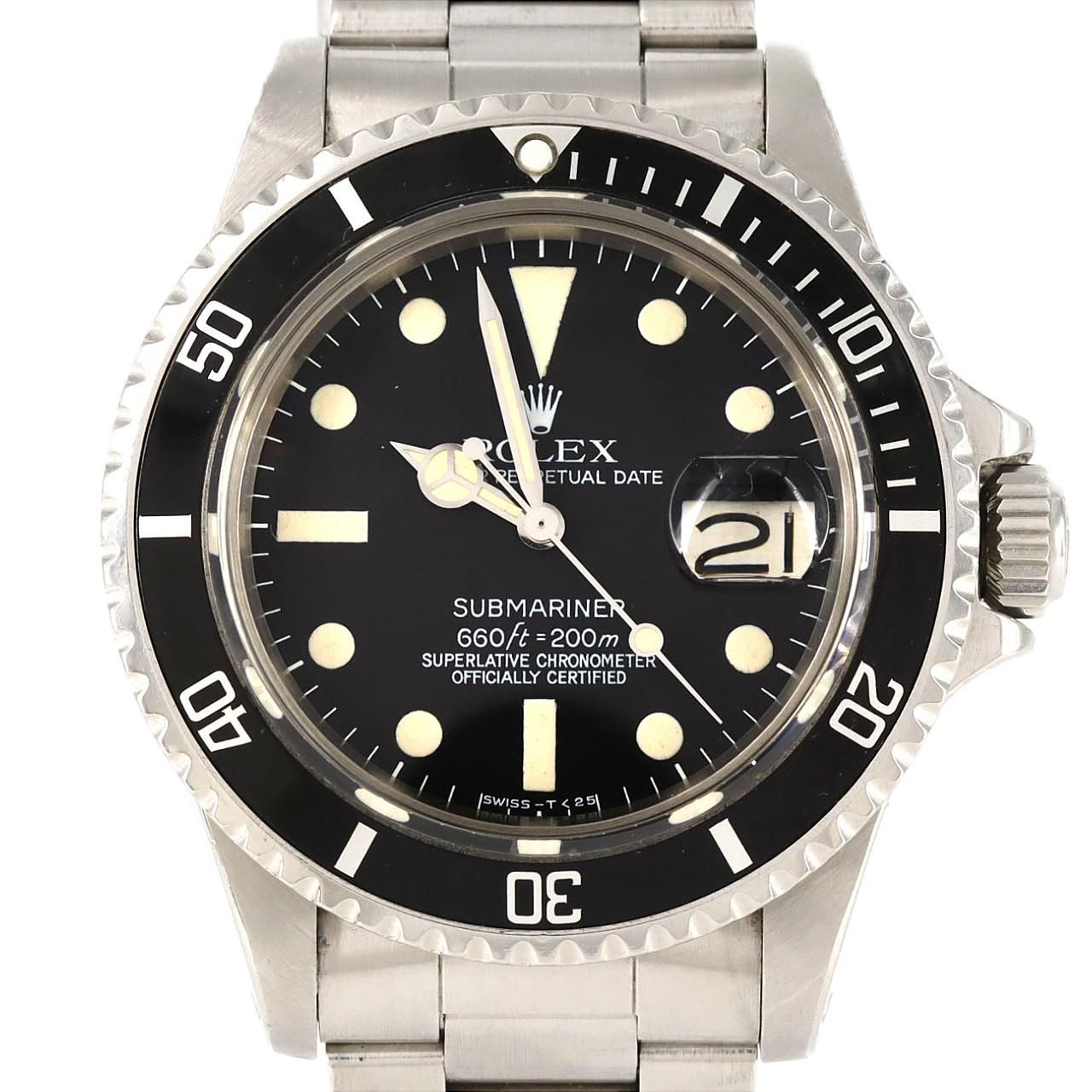 Rolex Submariner Date SS Automatic Winding Watch