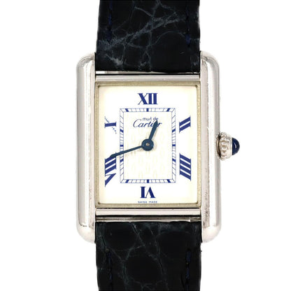 Cartier Must Tank SM Silver Quartz Watch
