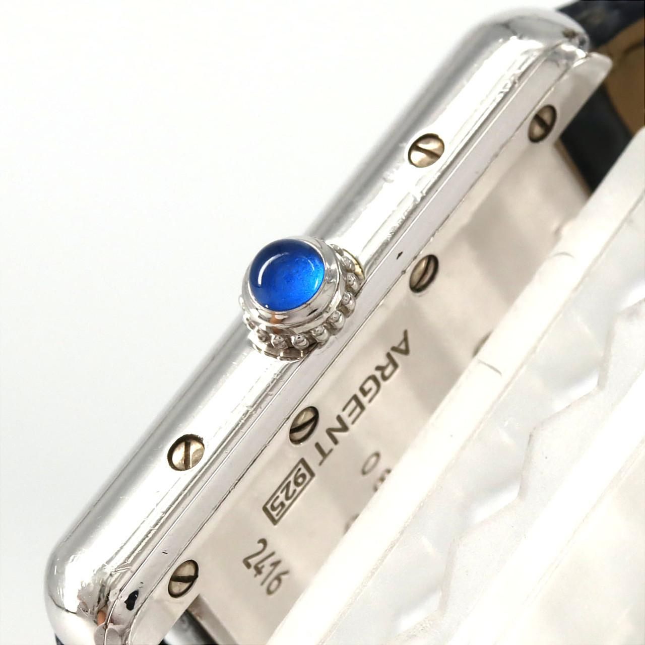 Cartier Must Tank SM Silver Quartz Watch — view 3