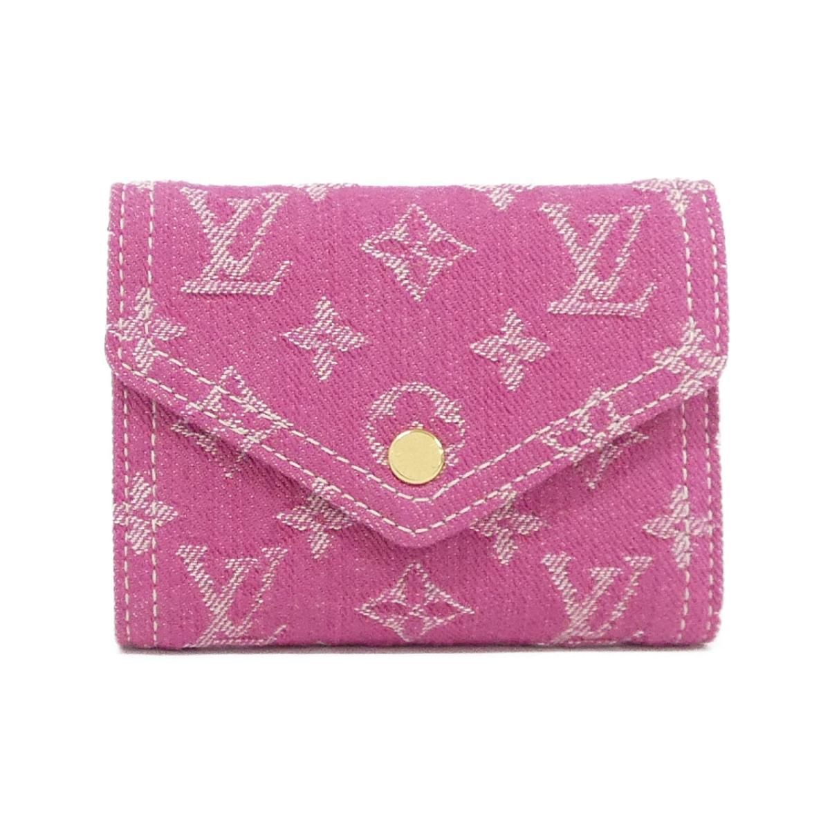 Louis Vuitton Monogram Denim Portefeuille Victorine Wallet