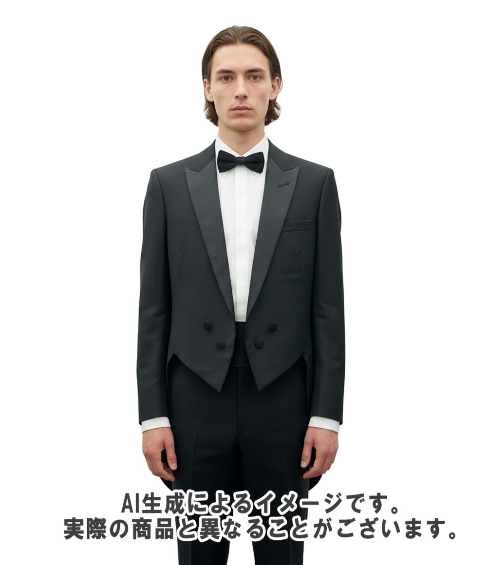 Saint Laurent Tuxedo Smoke King Swallowtail Jacket Modern Tailcoat — view 7