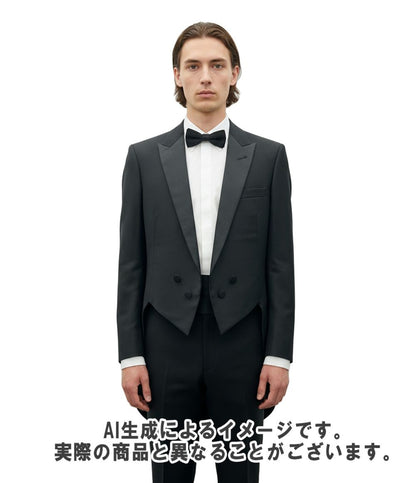 Saint Laurent Tuxedo Smoke King Swallowtail Jacket Modern Tailcoat — view 7