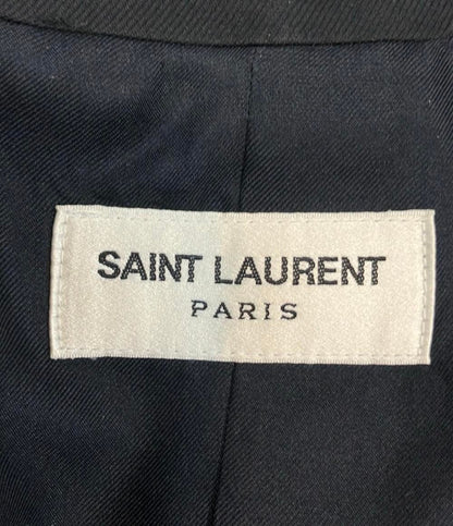 Saint Laurent Tuxedo Smoke King Swallowtail Jacket Modern Tailcoat — view 3