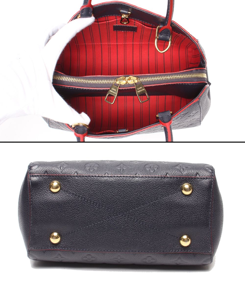 Louis Vuitton 2-Way Shoulder Bag Crossbody Montaigne BB Monogram Empreinte — view 3