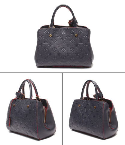 Louis Vuitton 2-Way Shoulder Bag Crossbody Montaigne BB Monogram Empreinte — view 2