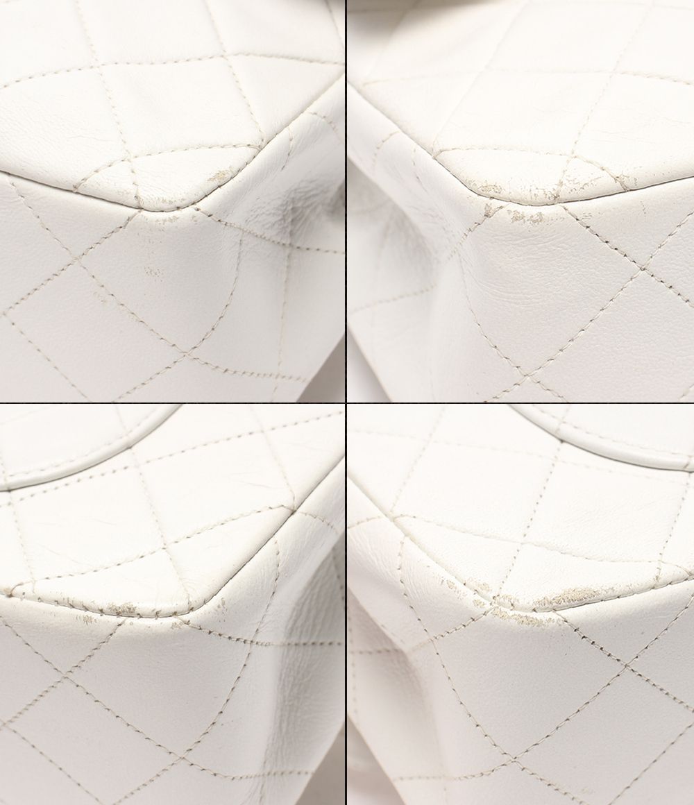Chanel Chain Shoulder Bag Crossbody Gold Quilted Double Flap — view 5