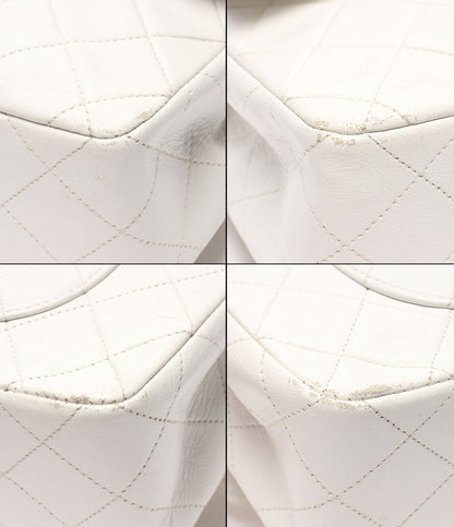 Chanel Chain Shoulder Bag Crossbody Gold Quilted Double Flap — view 5
