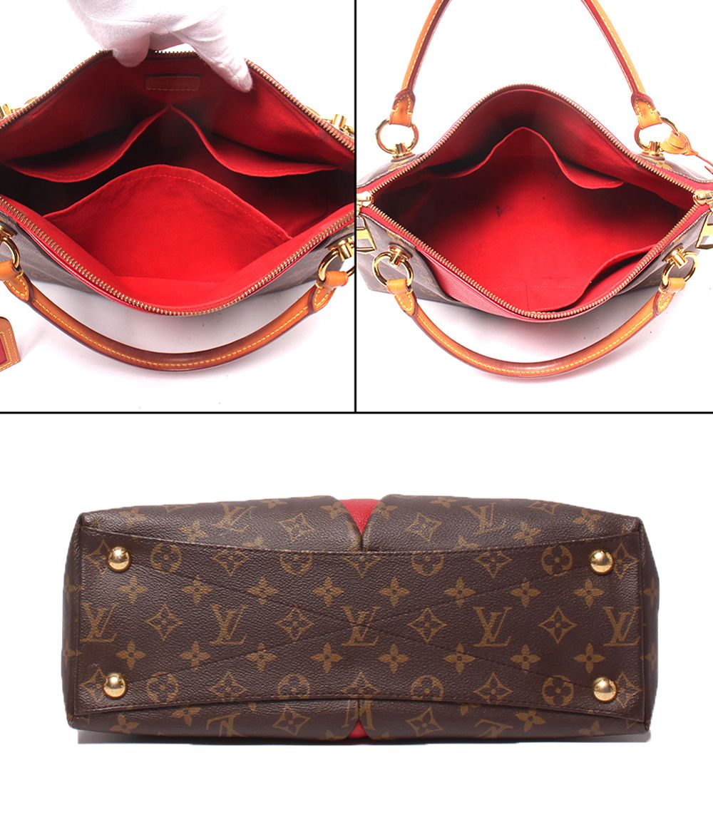Louis Vuitton 2-Way Shoulder Bag Crossbody Tote MM Monogram — view 3