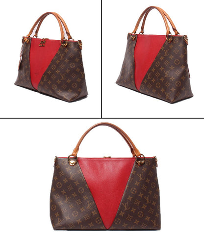 Louis Vuitton 2-Way Shoulder Bag Crossbody Tote MM Monogram — view 2