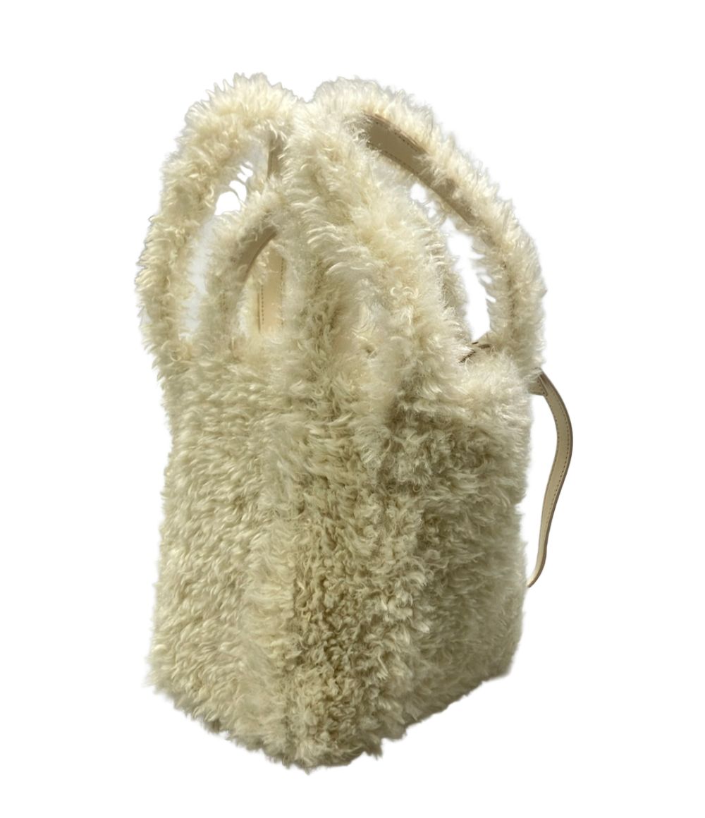 Balenciaga Tote Shoulder Bag 2-Way Crossbody Faux Fur Everyday 2.0 XS North — view 3