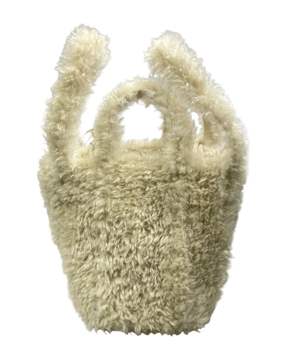 Balenciaga Tote Shoulder Bag 2-Way Crossbody Faux Fur Everyday 2.0 XS North — view 2