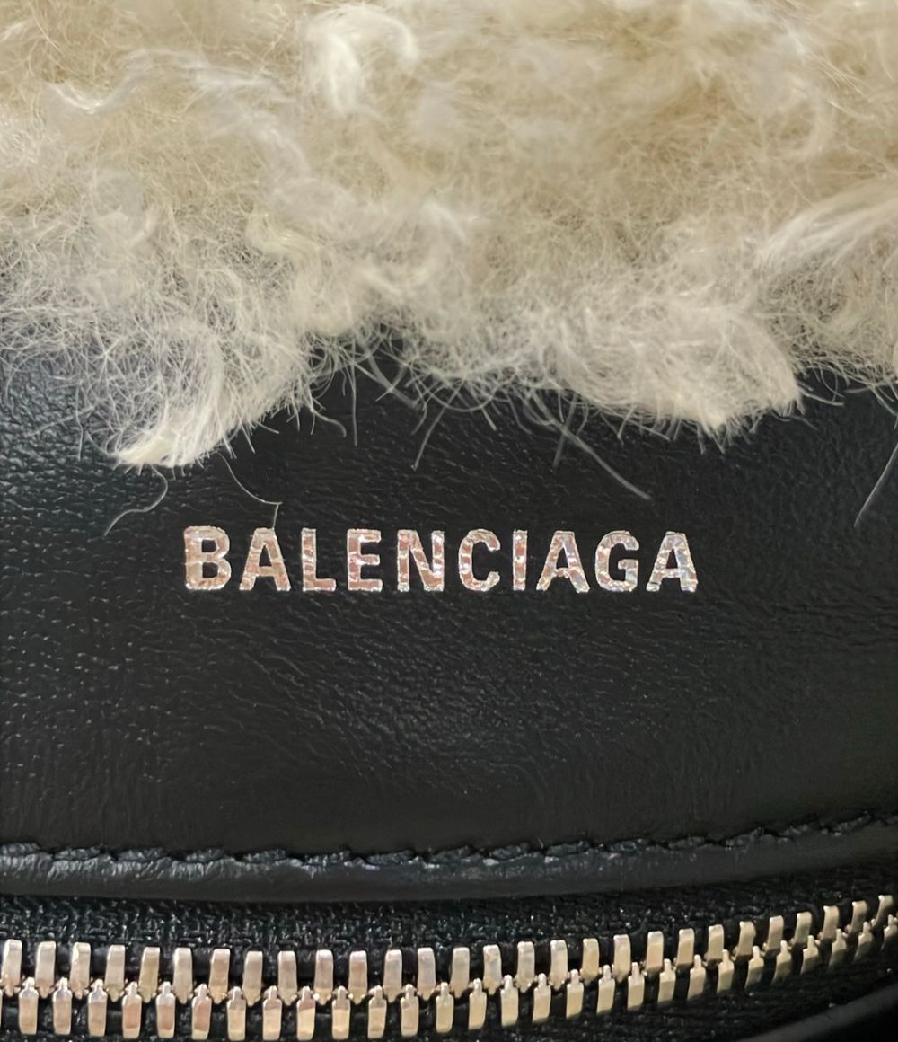 Balenciaga Tote Shoulder Bag 2-Way Crossbody Faux Fur Everyday 2.0 XS North — view 6