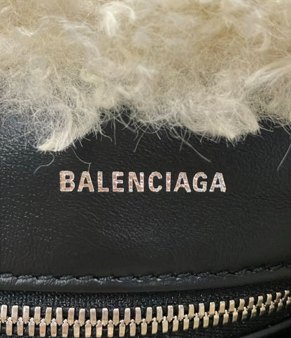 Balenciaga Tote Shoulder Bag 2-Way Crossbody Faux Fur Everyday 2.0 XS North — view 6