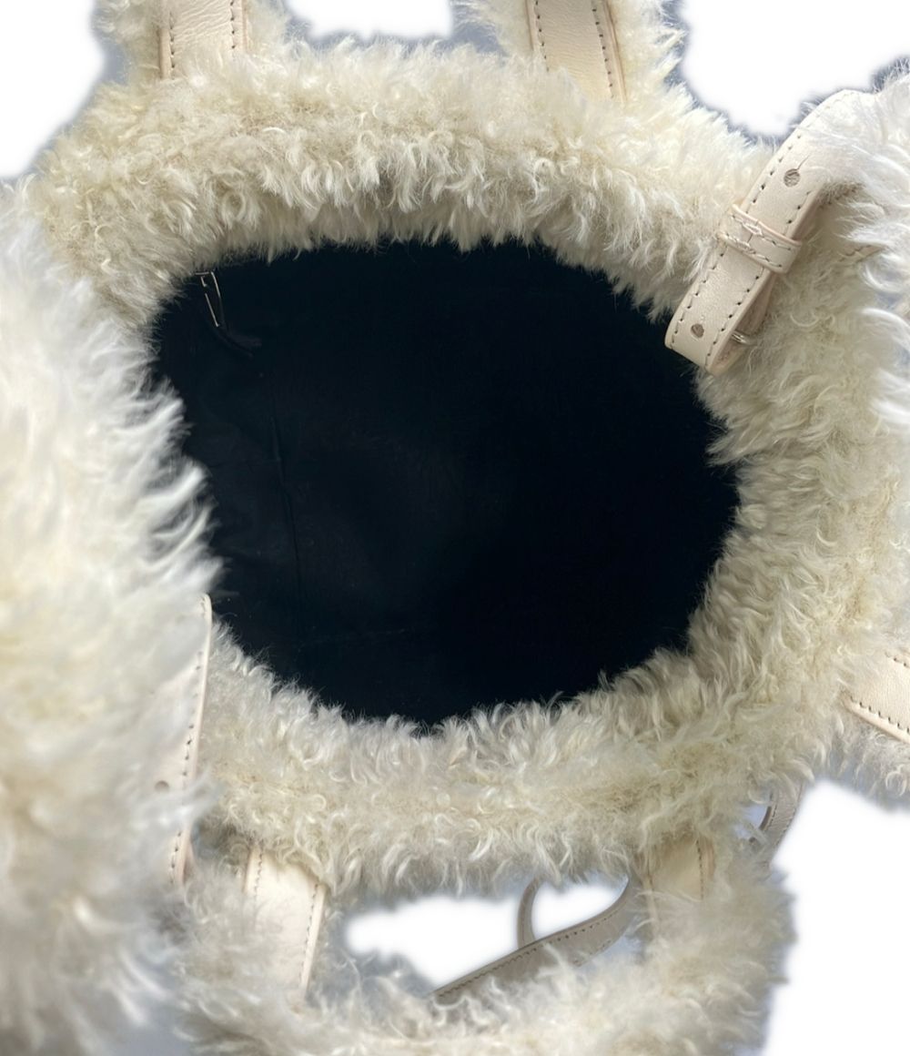 Balenciaga Tote Shoulder Bag 2-Way Crossbody Faux Fur Everyday 2.0 XS North — view 5