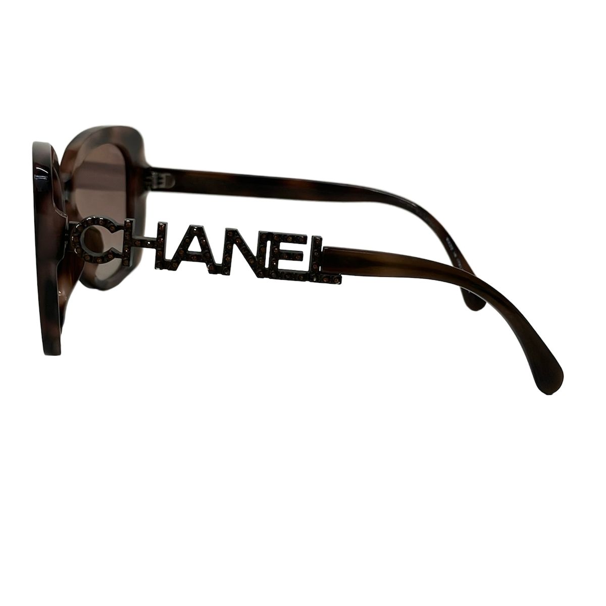 Chanel Sunglasses Dark Brown Eyewear — view 2