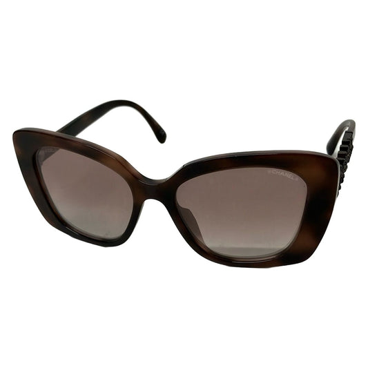 Chanel Sunglasses Dark Brown Eyewear