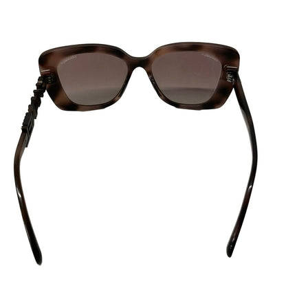 Chanel Sunglasses Dark Brown Eyewear — view 3