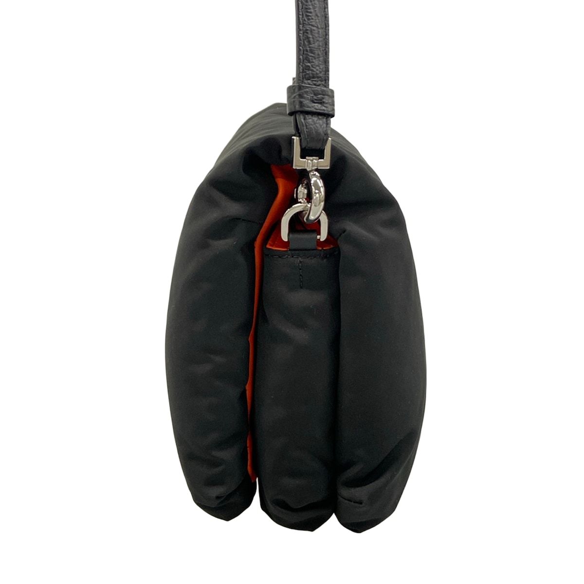 Loewe Shoulder Bag Goya Puffer Messenger Black Strap External — view 4