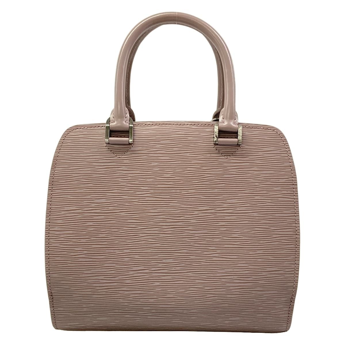 Louis Vuitton Handbag Epi Pont Neuf Lila Leather — view 3