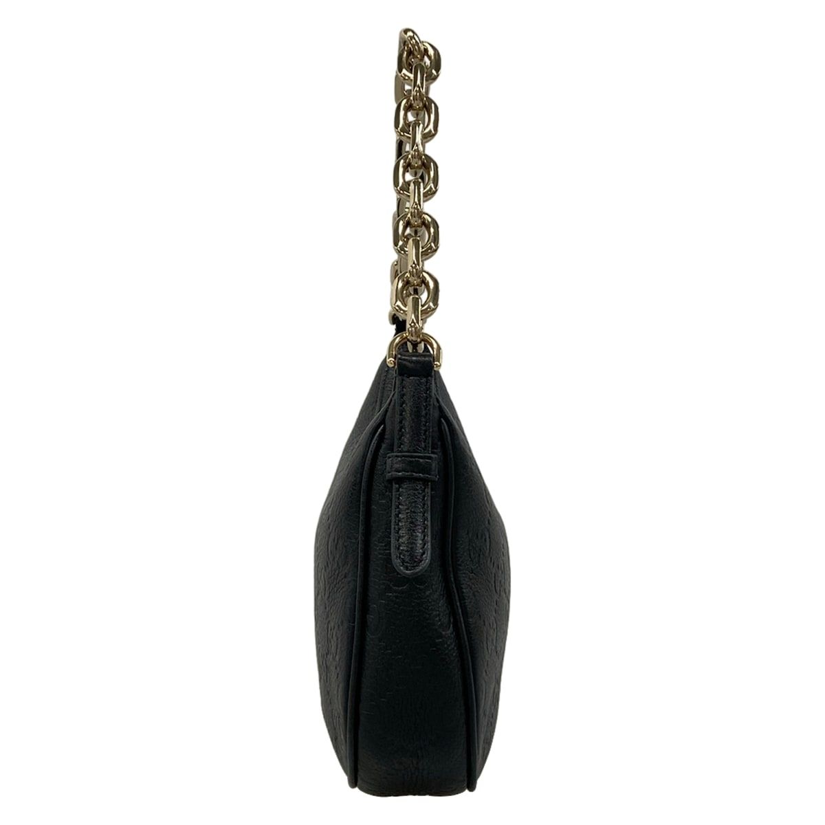 Gucci Handbag GG Emblem Small Black Chain Strap Leather — view 2