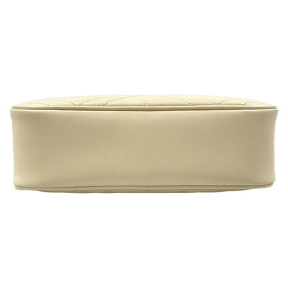 Gucci Shoulder Bag GG Marmont White Gold Leather — view 5