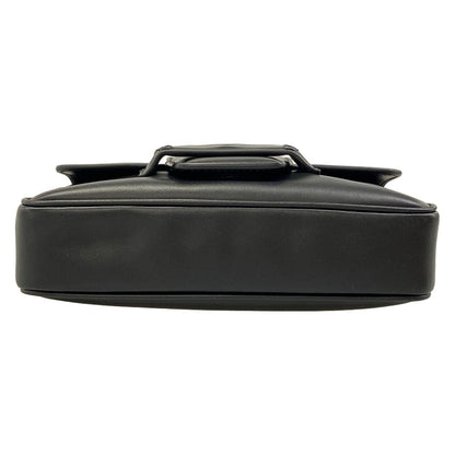 Miu Miu Handbag Peni Black Gold Leather — view 5