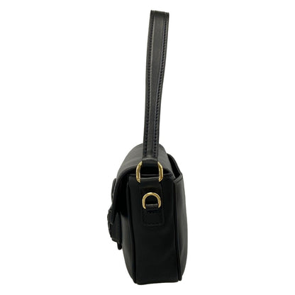 Miu Miu Handbag Peni Black Gold Leather — view 4