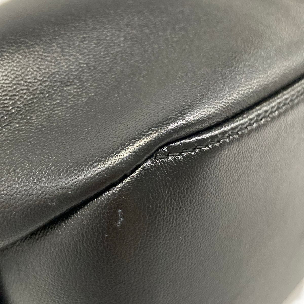 Dior Shoulder Bag Bow Pouch Black Lambskin — view 6