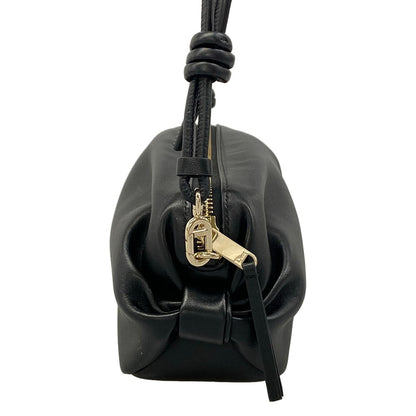 Dior Shoulder Bag Bow Pouch Black Lambskin — view 2