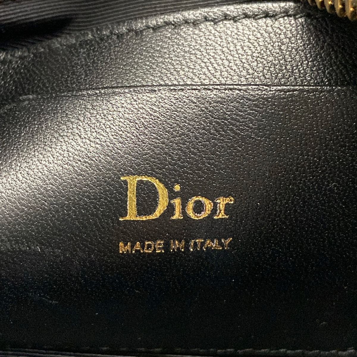 Dior Shoulder Bag Bow Pouch Black Lambskin — view 9