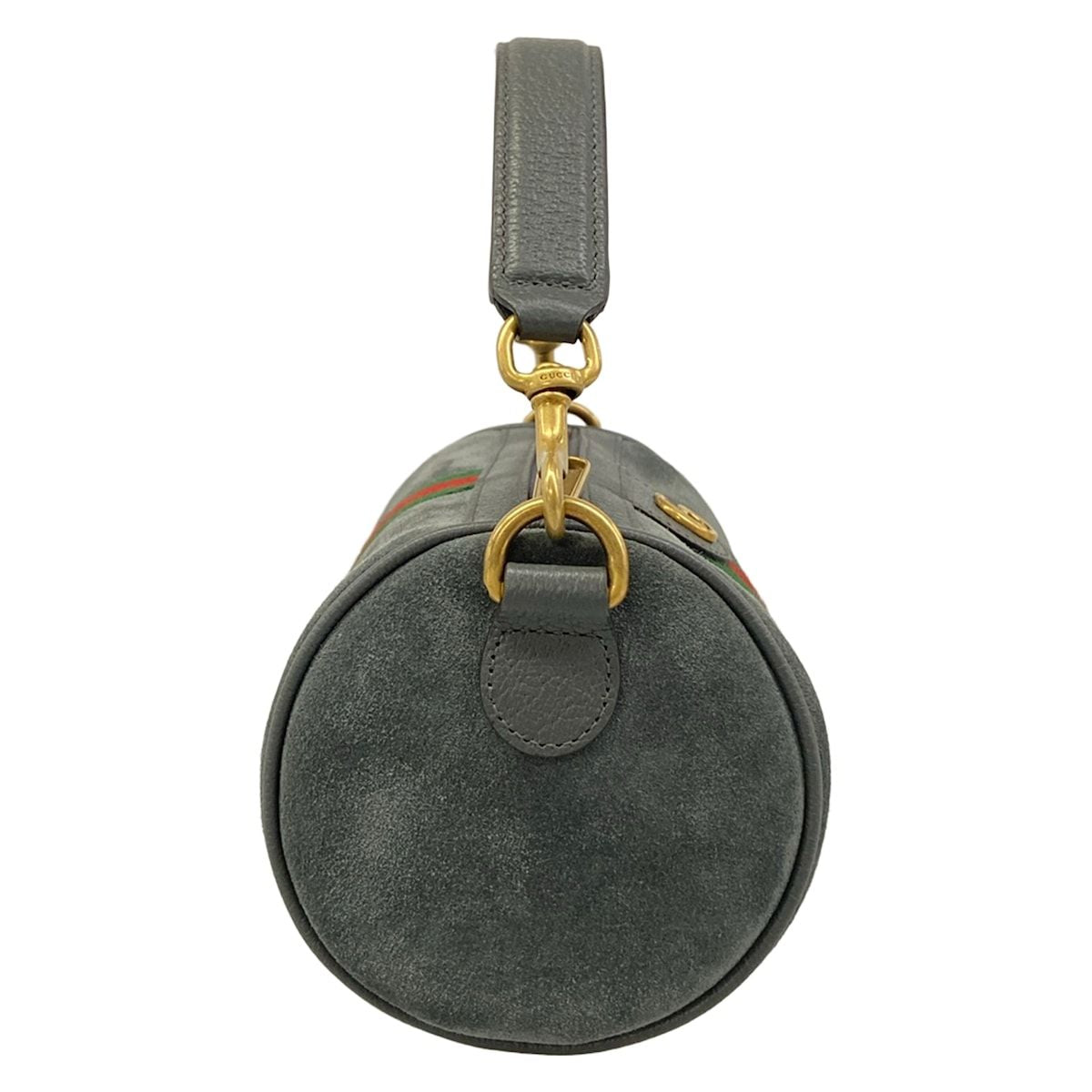 Gucci Ophidia Gray Green Red Mini Bag Leather — view 2