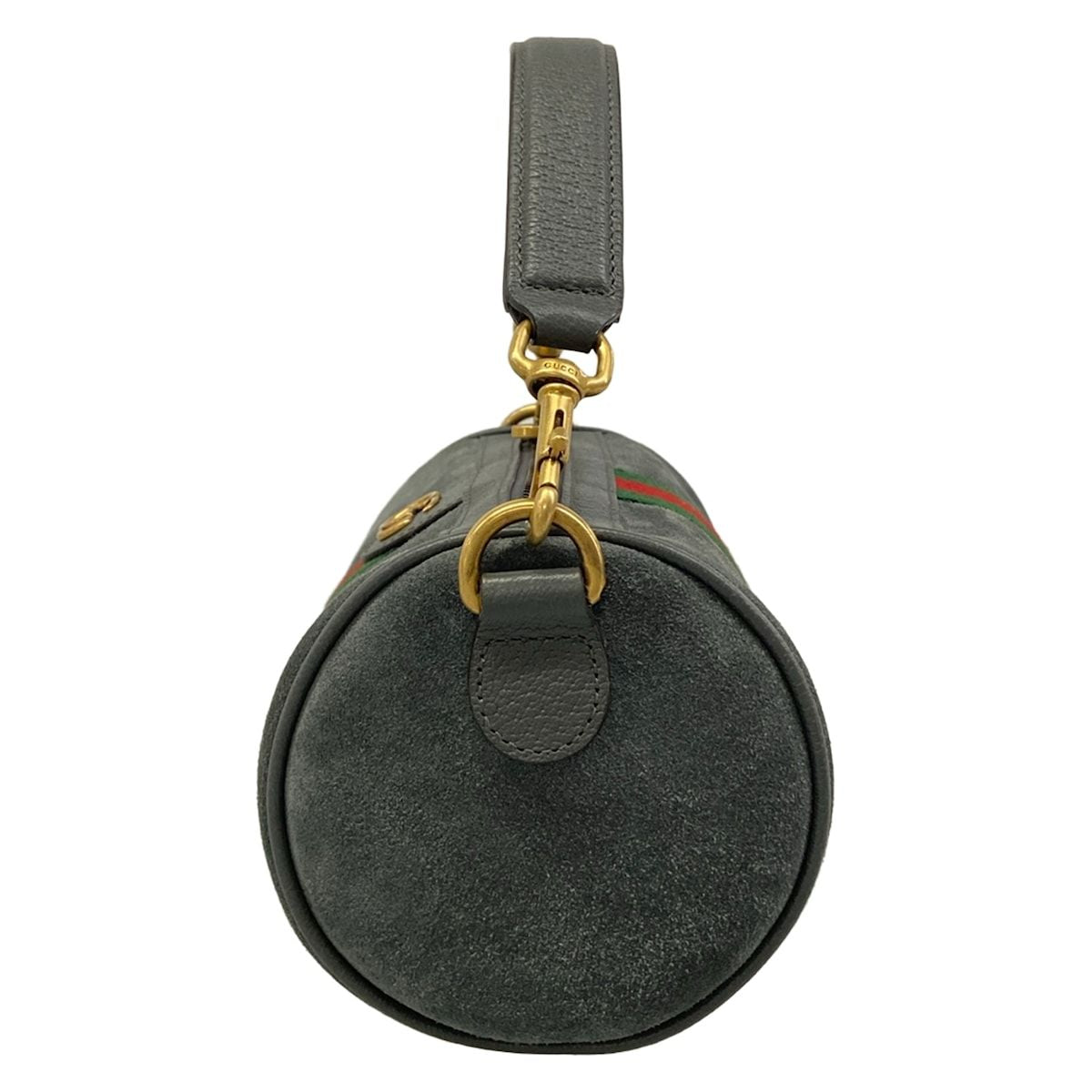 Gucci Ophidia Gray Green Red Mini Bag Leather — view 4
