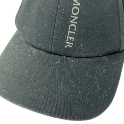 Moncler Cap Uni Black Baseball Cotton — view 8