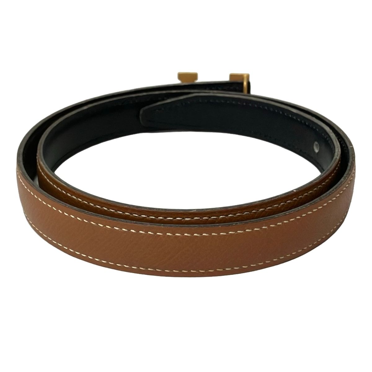 Hermes Belt 65 Gold Black — view 2