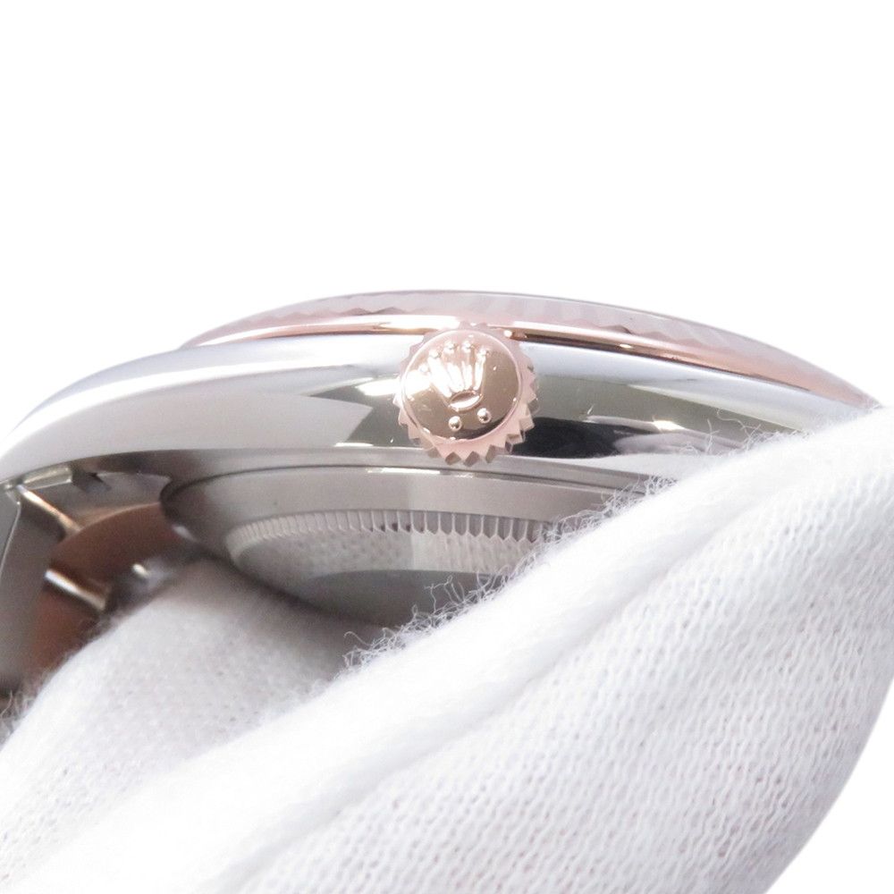 Rolex Datejust 41 SS 18k Pink Gold Watch Calf Dial — view 8