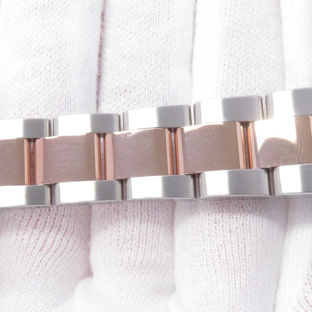 Rolex Datejust Diamond Bezel SS 18k Pink Gold Watch Chocolate Dial VI — view 7