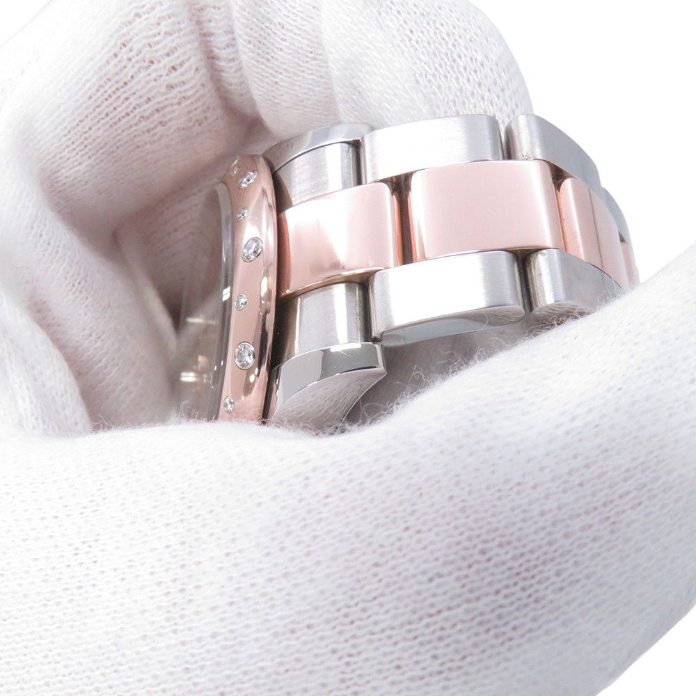 Rolex Datejust Diamond Bezel SS 18k Pink Gold Watch Chocolate Dial VI — view 6