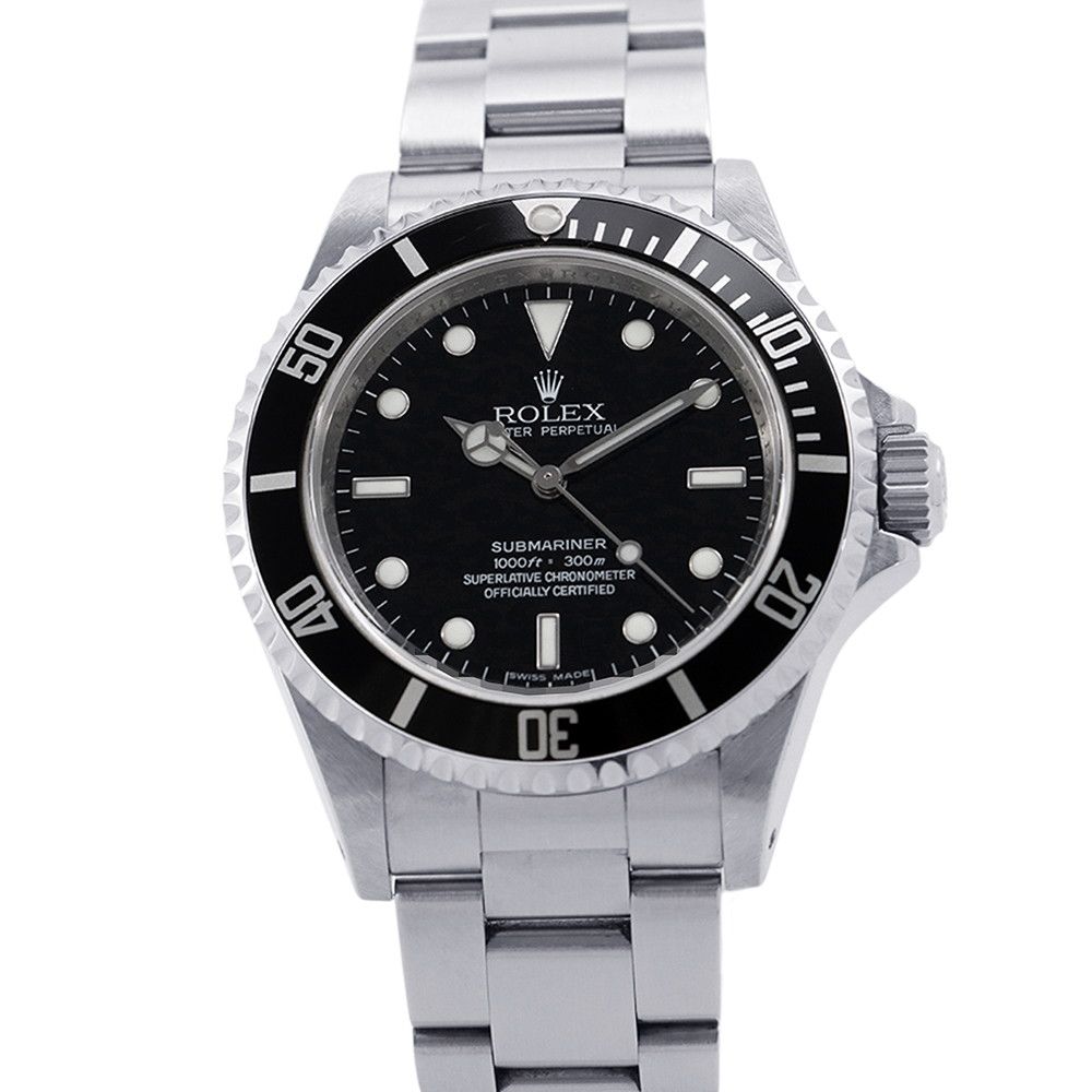 Rolex Submariner Non Date No Watch Black Dial