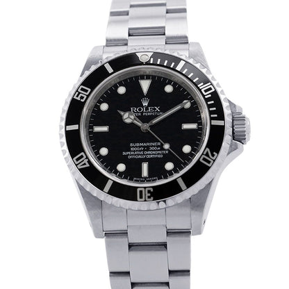 Rolex Submariner Non Date No Watch Black Dial