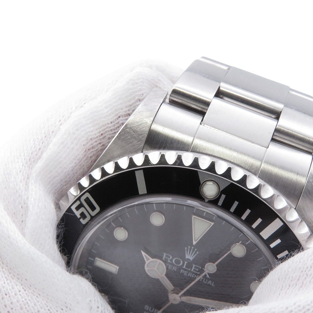 Rolex Submariner Non Date No Watch Black Dial — view 4