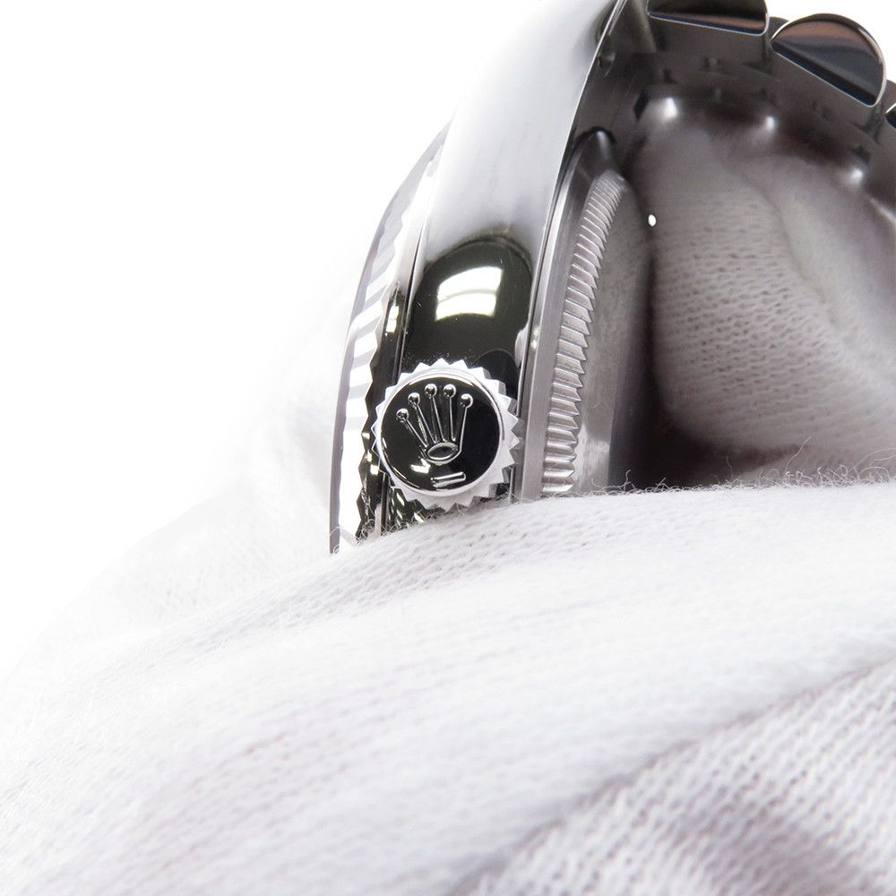 Rolex Datejust 36 SS 18k White Gold Roulette Watch Silver Dial — view 9
