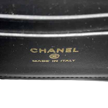 Chanel Quilted Coco Handle Mini Caviar Leather 2-Way Shoulder Bag Black — view 6