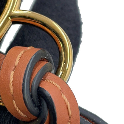 Loewe Bag Charm Anagram Calf Leather Brown — view 8