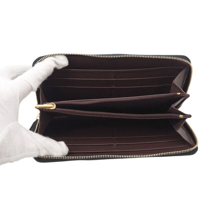 Chanel Wallet Quilted Classic Long Zip CC Logo Caviar Leather Black — view 4