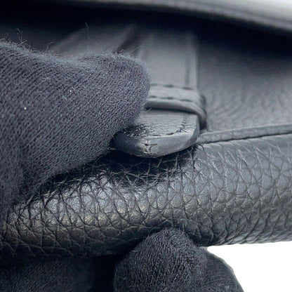 Dior Belt Bag Saddle Leather Black — view 8