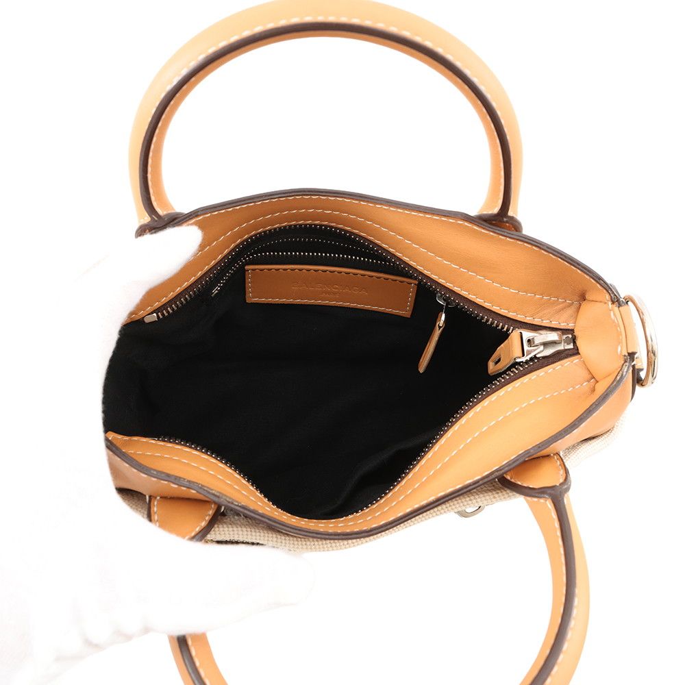 Fendi Belhara Leather Canvas 2-Way Shoulder — view 6