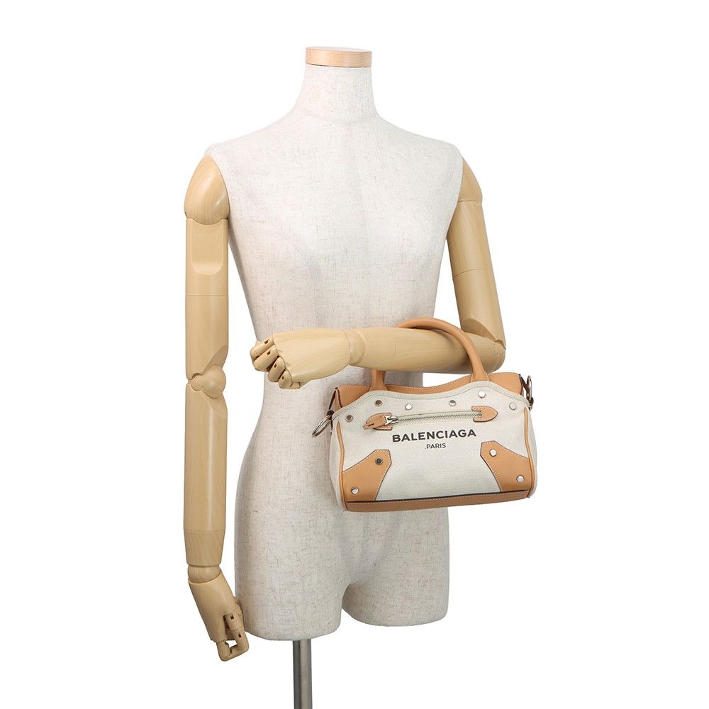 Fendi Belhara Leather Canvas 2-Way Shoulder — view 4