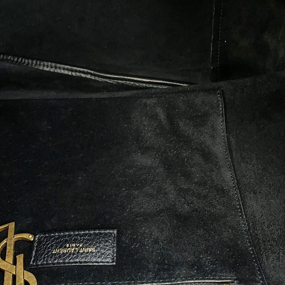 Saint Laurent Paris Tote le 5 a 7 Bea le Suncassette Bear Black — view 8
