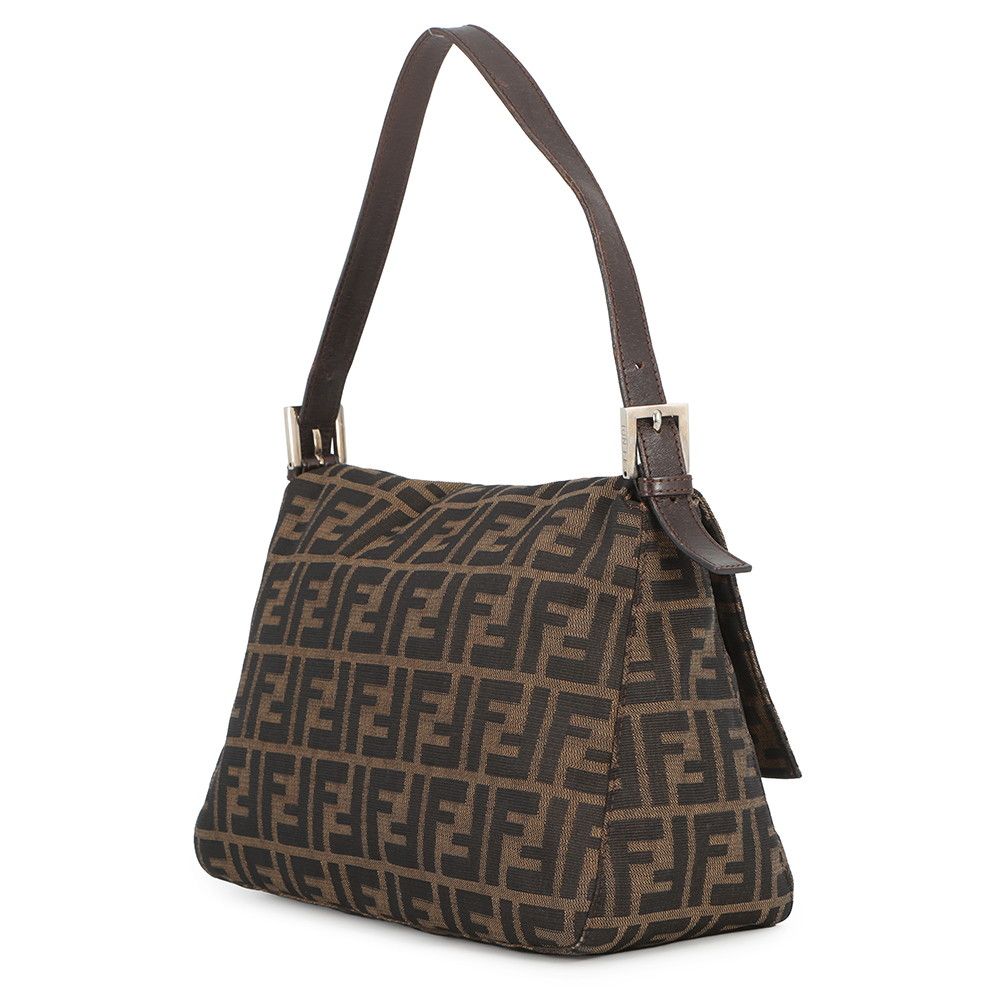 Fendi Zucca Mamma Bucket Canvas Shoulder — view 2